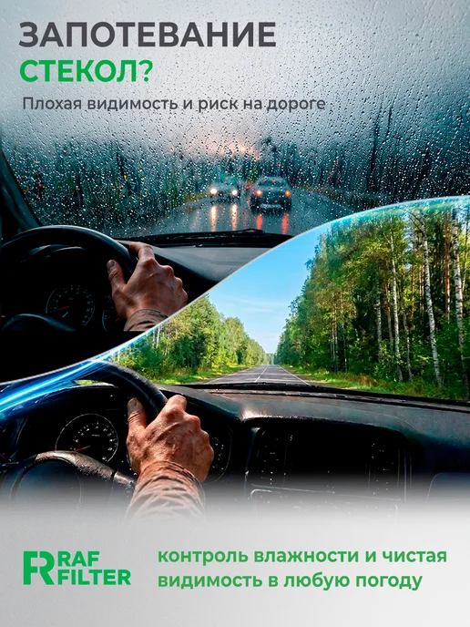RAF FILTER Фильтр салона угольный Элантра Туксон Спортейдж Сид Церато, вариант, фото 6