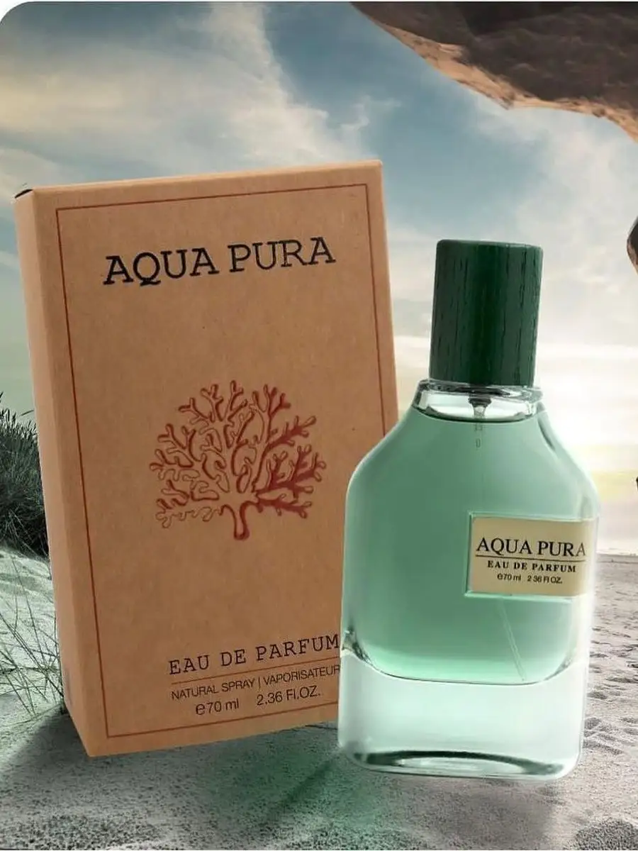 Парфюм спрей арабский Aqua Pura Megamare Fragrance World 100956767 купить  за 1 964 ₽ в интернет-магазине Wildberries