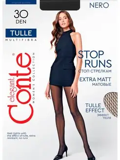 Колготки TULLE 30 ден Conte 101031482 купить за 381 ₽ в интернет-магазине Wildberries