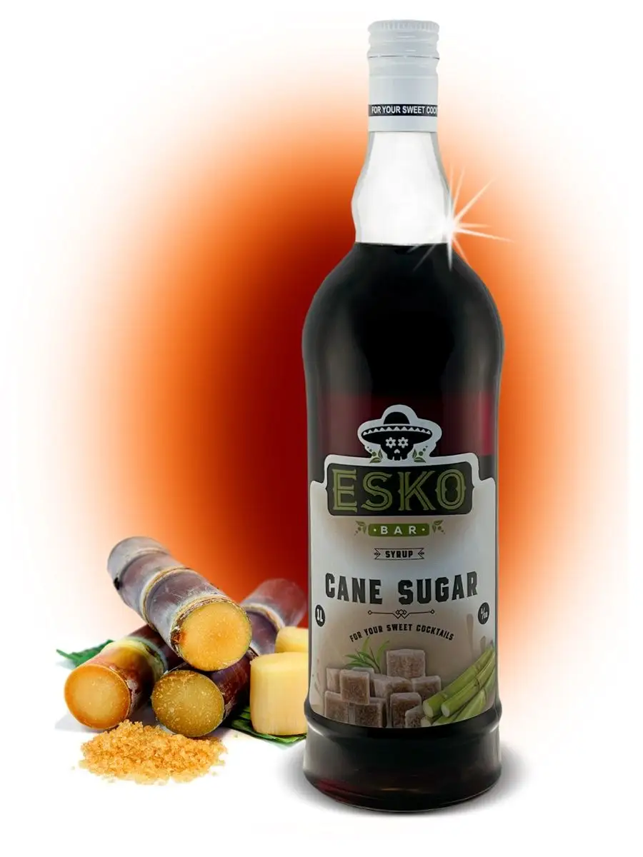 Сироп Cane Sugar - Тростниковый сахар (1L) Esko Bar 101247211 купить за 720  ₽ в интернет-магазине Wildberries