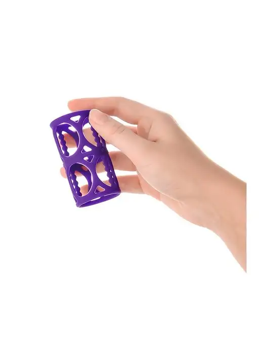 A-Toys by TOYFA Насадка на пенис, 7.5 см, фиолетовый, фото 7
