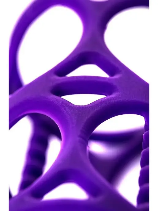 A-Toys by TOYFA Насадка на пенис, 7.5 см, фиолетовый, фото 8