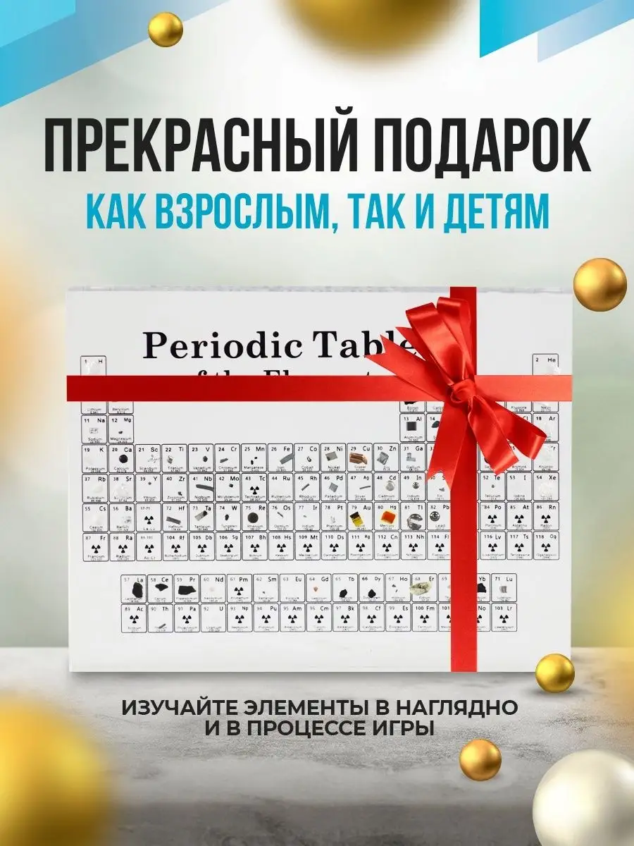 Периодическая таблица Д.И. Менделеева Статуэтка подарочная Choice for home  101295319 купить за 1 827 ₽ в интернет-магазине Wildberries