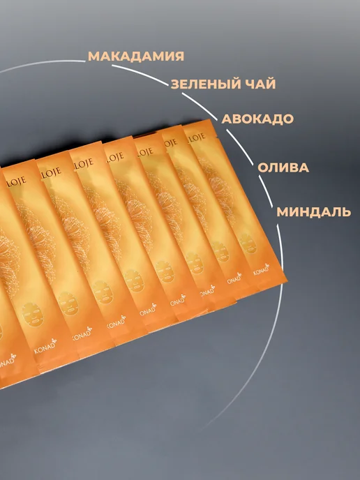 Konad Маски для лица тканевые, вариант, фото 4