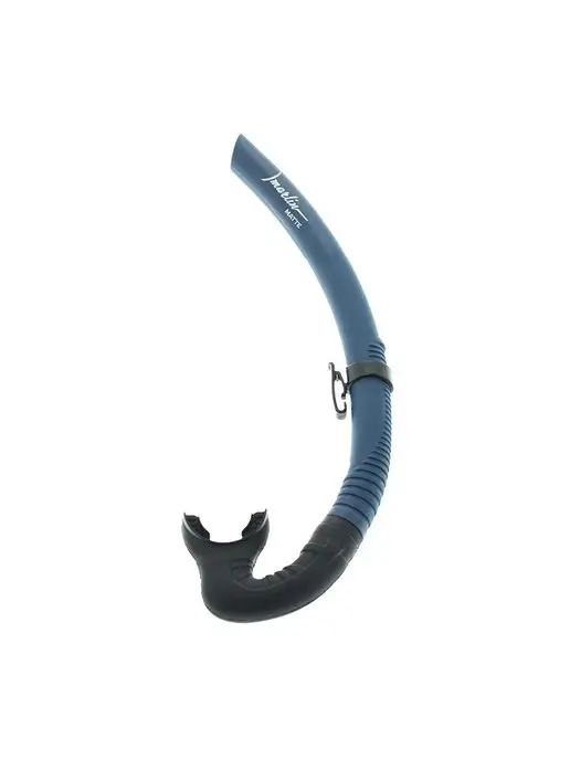 Marlin Трубка для плавания MATTE BLUE, снорклинг, синий, фото 2