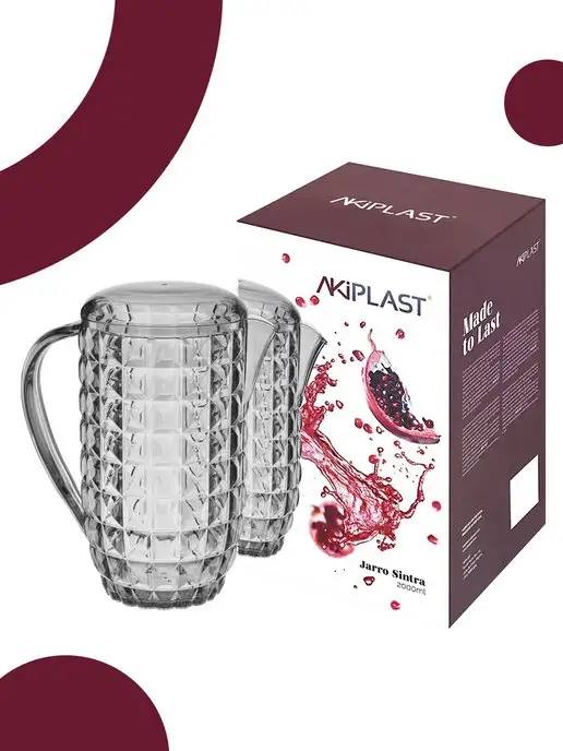 Akiplast Кувшин 2л, 2 л, фото 4