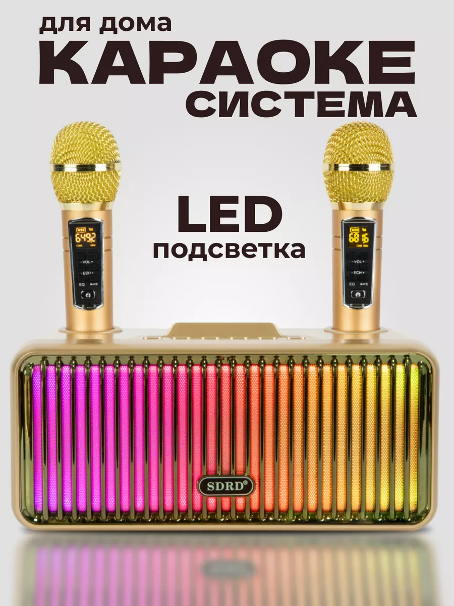 Караоке система Bluetooth для дома vipvolna 101480401 купить за 5 767 ₽ в  интернет-магазине Wildberries