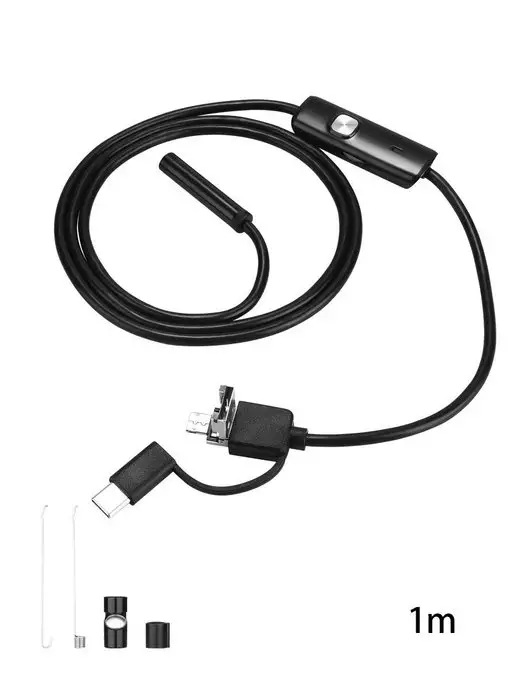 DEKO Водонепроницаемый эндоскоп 1м (USB, Type-C) WEC-1, вариант