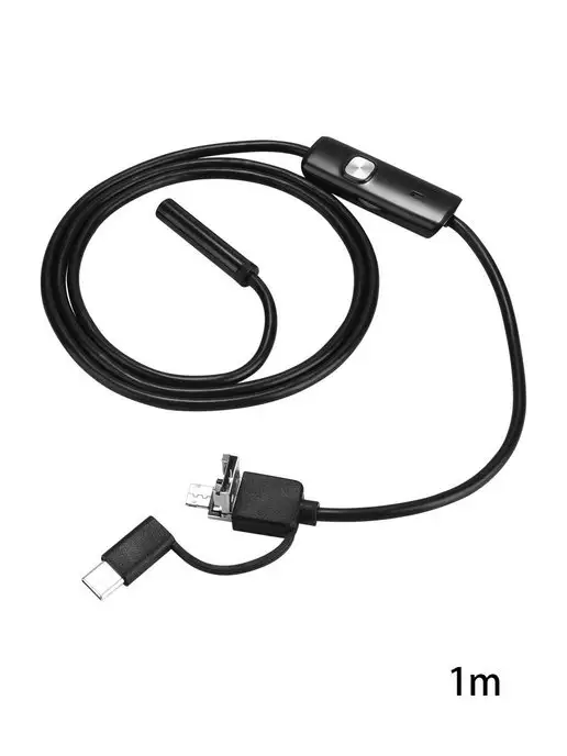 DEKO Водонепроницаемый эндоскоп 1м (USB, Type-C) WEC-1, вариант, фото 2