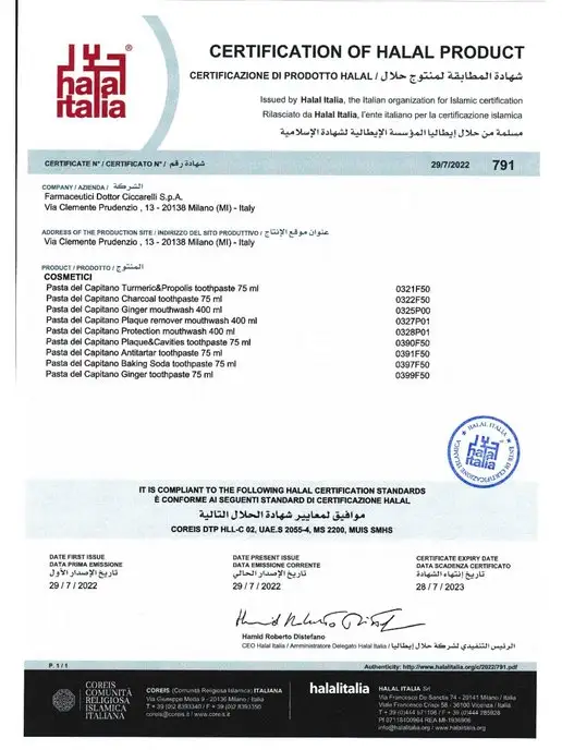 PASTA DEL CAPITANO Ополаскиватель Защита, Имбирь 400 мл, 400 мл, фото 6