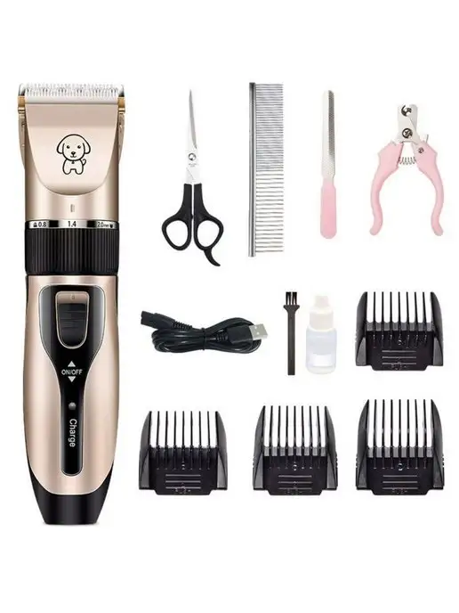 GOODSTORAGE Машинка для стрижки животных PetGrooming, белый, фото 2