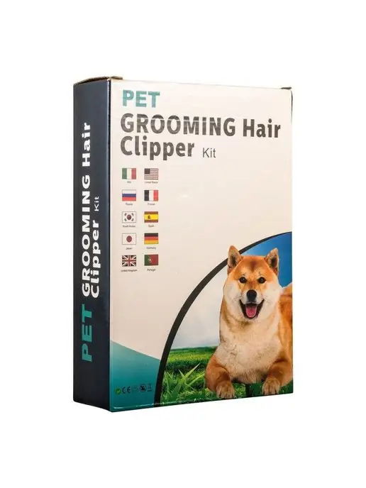 GOODSTORAGE Машинка для стрижки животных PetGrooming, белый, фото 4