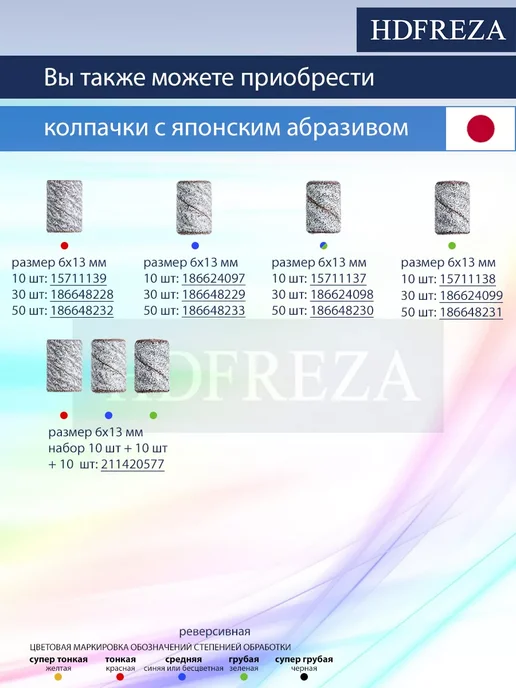 HDFREZA Колпачки для педикюра, набор для пяток, 15 шт, фото 8