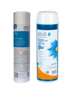 Atoll Набор картриджей №302 STDA для питьевого фильтра D-21