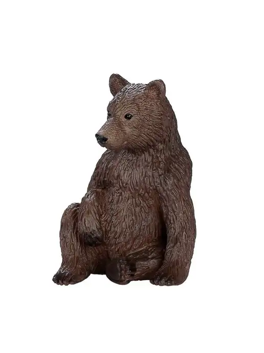 Konik Фигурка Медвежонок Гризли игрушка для детей, коричневый, фото 3