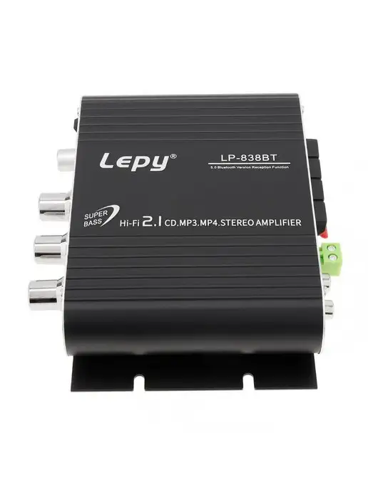 LePy Hi-Fi Усилитель LP-838BT BT5.0 2.1, вариант, фото 8