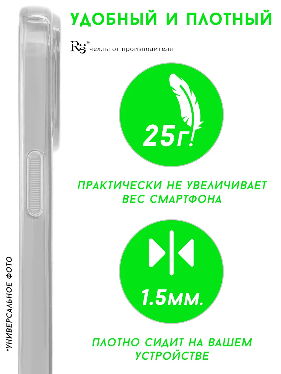 Чехол на Redmi Note 11 и Note 11s 4G прозрачный Re:Case 101851715 купить в  интернет-магазине Wildberries