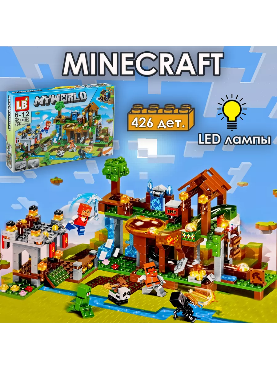 Minecraft деревня