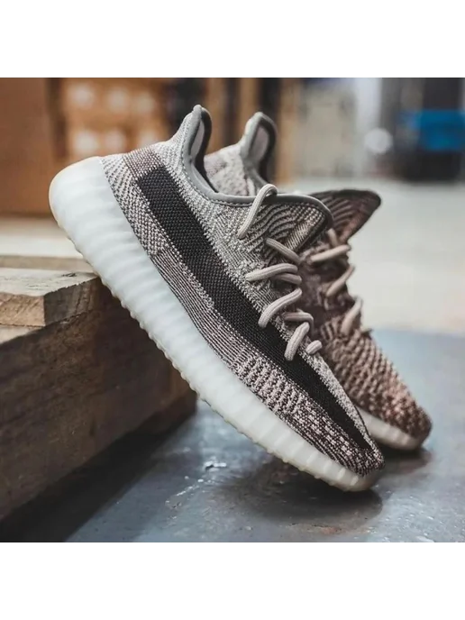 yezzy_reflex Yeezy Boost 350 v2, изики, изи буст, коричневый, фото 5