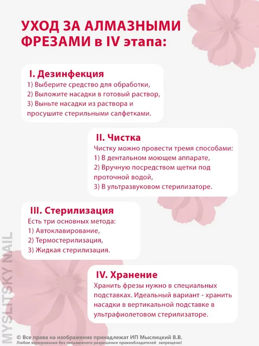 ВладМиВа Фреза для маникюра и педикюра пламя для кутикулы, 10 шт, фото 6