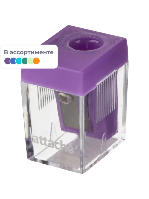 Attache Economy Точилка с контейнером в асс, 5 шт, фото 5