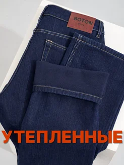 Прямые утепленные джинсы Boton 102230304 купить за 3 536 ₽ в интернет-магазине Wildberries