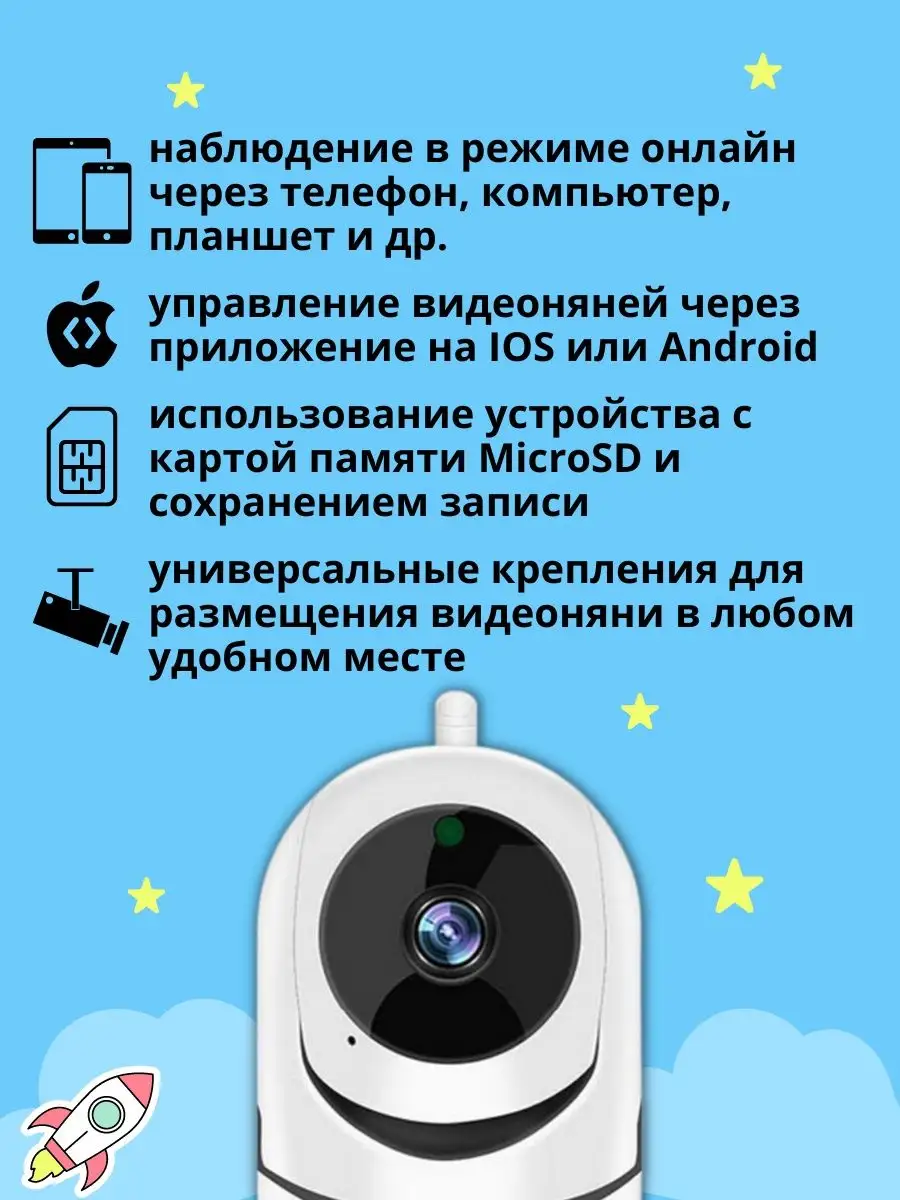 Видеоняня Beaba Zen Connect (Wi-Fi iOS, Android), Франция