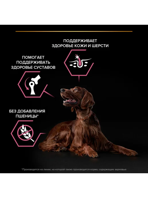 Сухой корм PRO PLAN Opti Derma для собак, крупные, 14 кг, фото 7