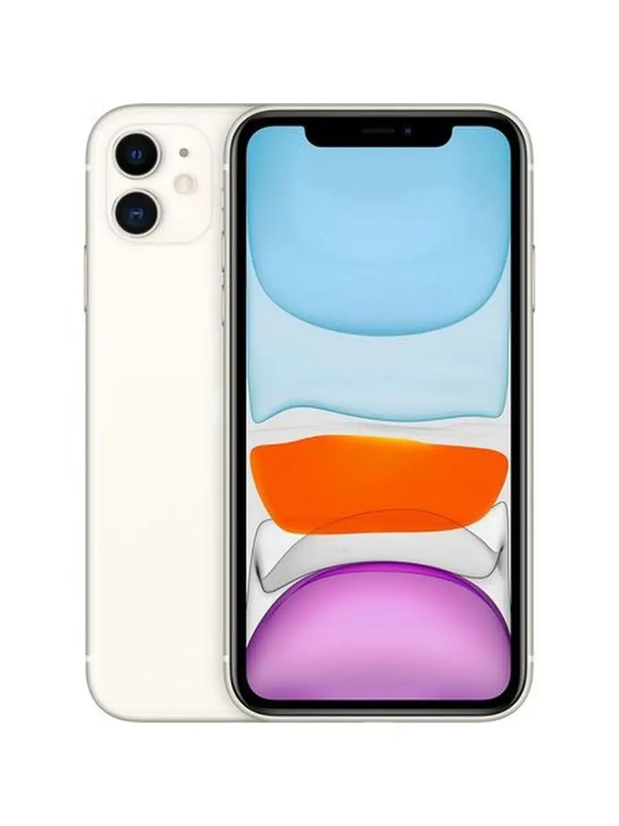 Смартфон Apple iPhone 11 128GB White Apple 102369536 купить в  интернет-магазине Wildberries