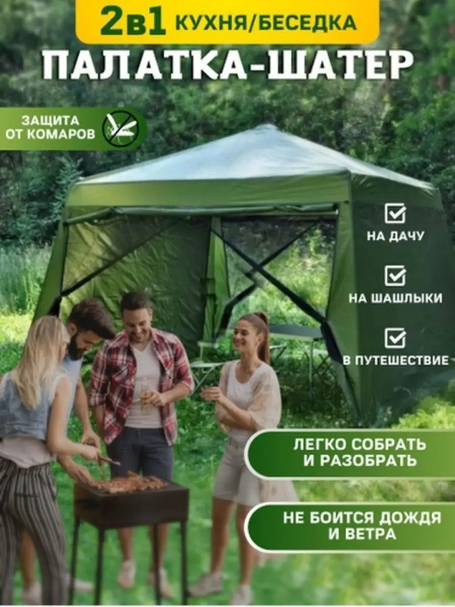 Шатры садовые TUOHAI 102417778 купить в интернет-магазине Wildberries