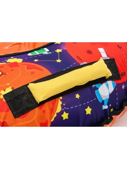 Nika Kids Тюбинг ватрушка для катания детская зимняя 70 см, фиолетовый, фото 5
