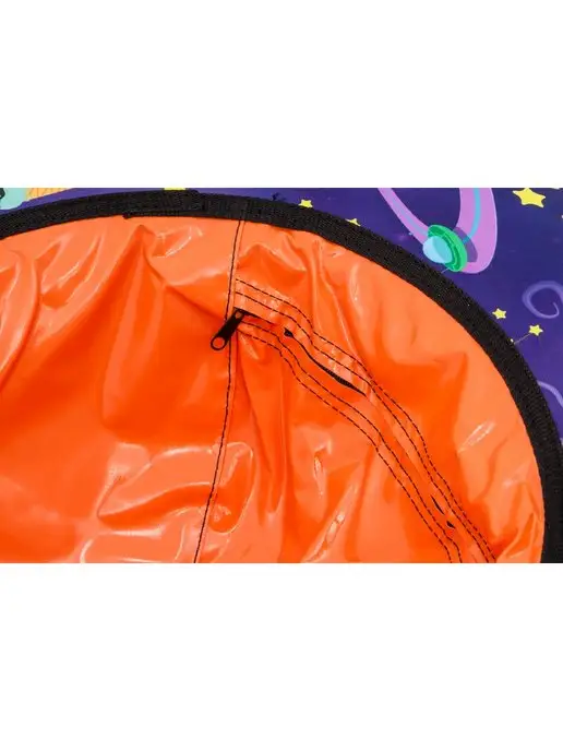 Nika Kids Тюбинг ватрушка для катания детская зимняя 70 см, фиолетовый, фото 7