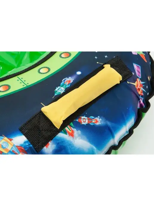 Nika Kids Тюбинг ватрушка для катания детская зимняя 70 см, синий, фото 5