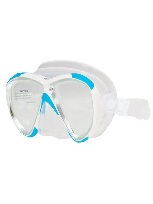 Marlin Маска для плавания TWIST BLUE WHITE, дайвинг, синий, фото 3