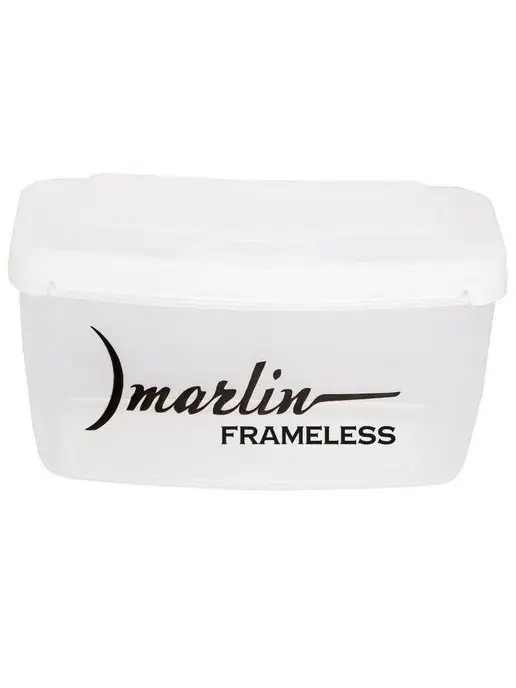 Marlin Маска для плавания FRAMELESS BLACK, для дайвинга, черный, фото 5