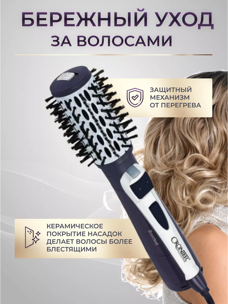 Принцип работы инновационного стайлера волос