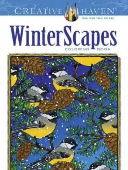 Dover Publications Creative Haven Winterscapes Coloring