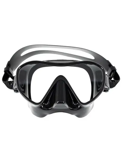 Marlin Маска для плавания FRAMELESS SCUBA BLACK, черный, фото 4