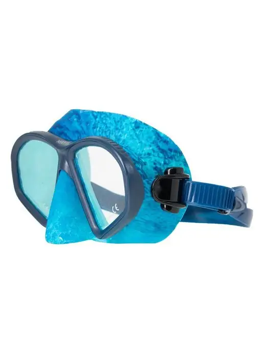 Marlin Маска для плавания MATTE 2.0 BLUE, для охоты, синий, фото 3