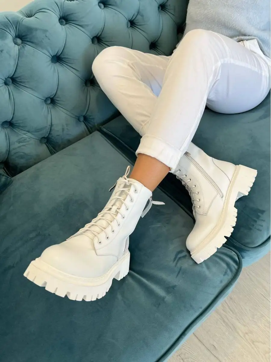 Ботинки зимние белые Maniolini 102653706 купить за 3 399 ₽ винтернет-магазине Wildberries