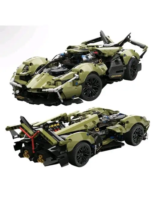 LEGO Конструктор Technic Техник Спортивный автомобиль, черный, фото 2