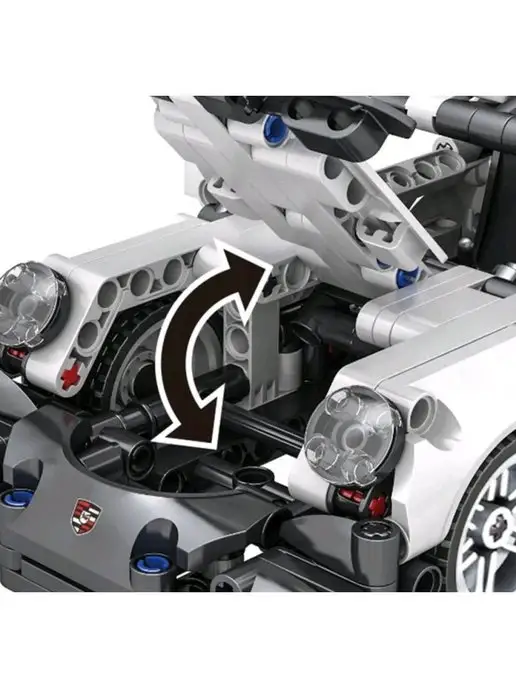LEGO Конструктор Technic Спортивный Porshe, черный, фото 2