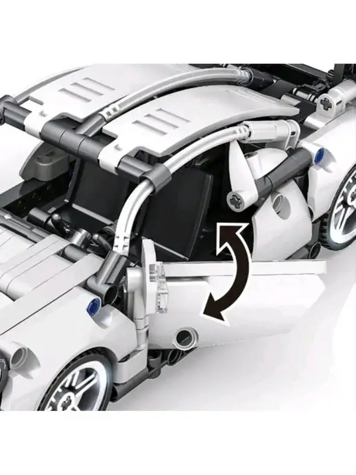 LEGO Конструктор Technic Спортивный Porshe, черный, фото 3