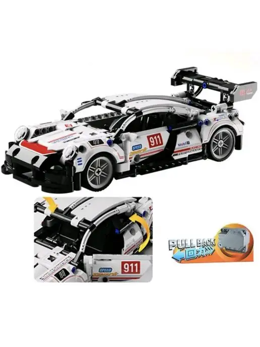 LEGO Конструктор Technic Спортивный Porshe, черный, фото 4