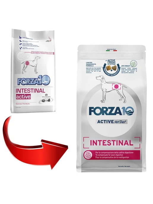 Сухой корм Forza10 Active Intestinal для собак, 10 кг, фото 2