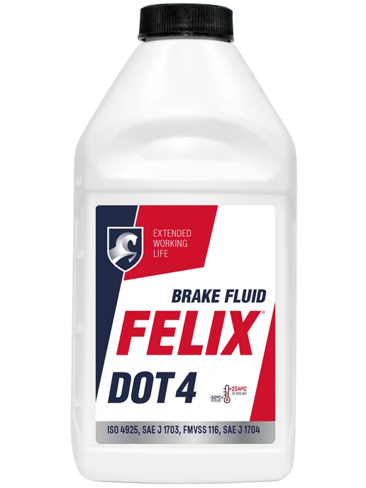 FELIX Тормозная жидкость для автомобиля DOT 4, 455 г, 455 г, фото 5