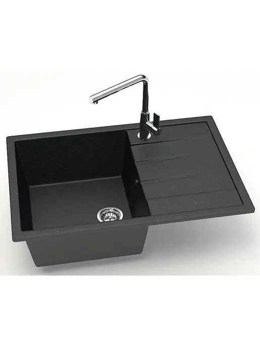 Azario Кухонная мойка Vision CS00078339 черный, черный, фото 6