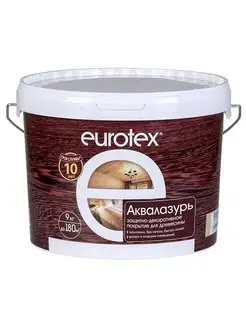 Аквалазурь лак защитно-декоративный, ваниль 9 л EUROTEX 102730668 купить за 4 252 ₽ в интернет-магазине Wildberries