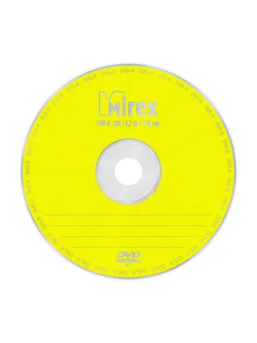 Диск для записи DVD-R 4 7 Gb 16x 5 шт, 16x5, 7 ГБ, фото 2
