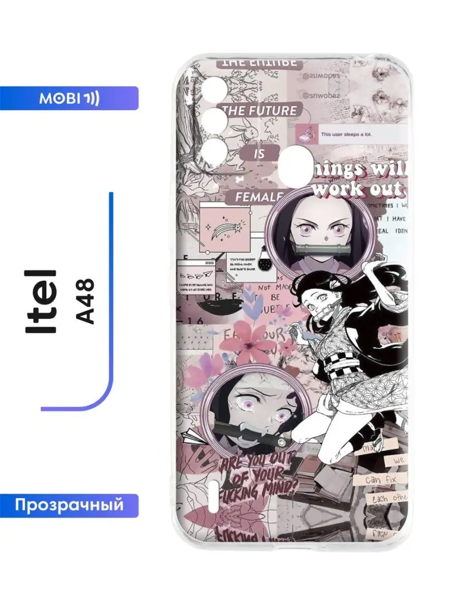 Силиконовый чехол для Itel A48 Mobi711 102798157 купить за 232 ₽ в  интернет-магазине Wildberries